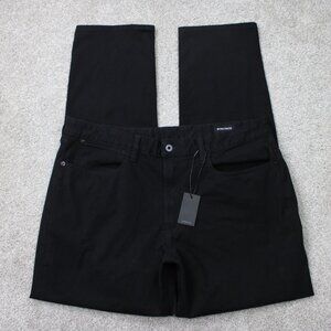 Bonobos Jeans NWT Mens 38x34 Black Premium 4-Way Stretch 5-Pocket Straight Leg
